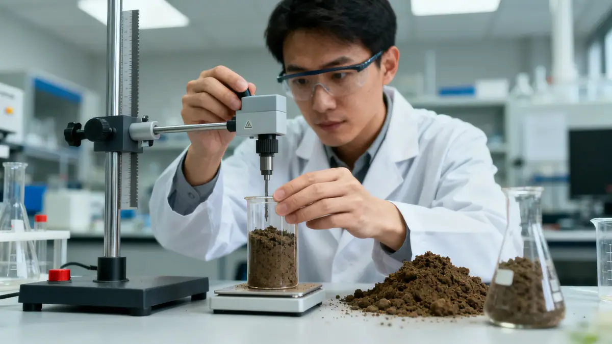 Soil Mechanics Laboratory in USA